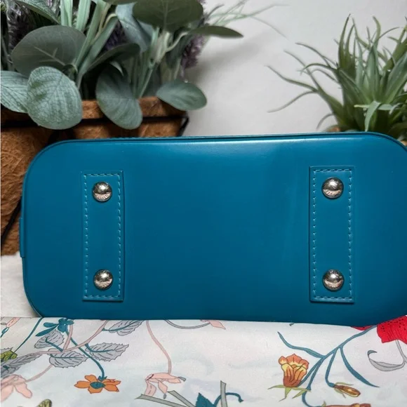 Louis Vuitton Alma BB teal/turquoise epi leather - Picture 2 of 12